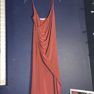 Reddish Pink Dress